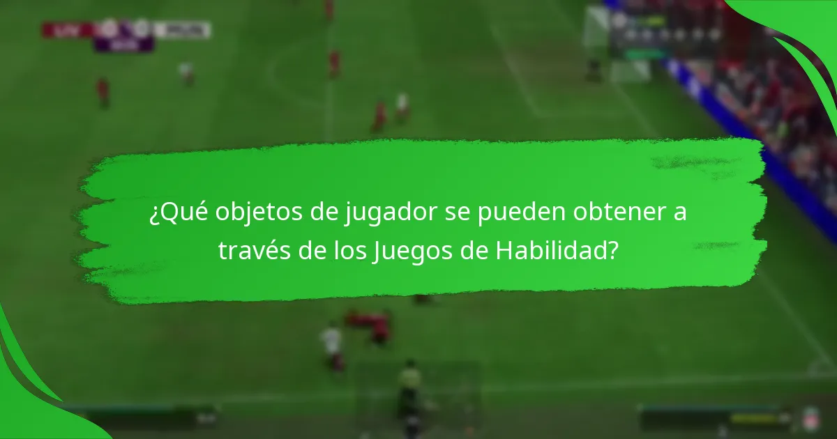 ¿Cómo se comparan los objetivos de los Juegos de Habilidad con otros objetivos del Ultimate Team?